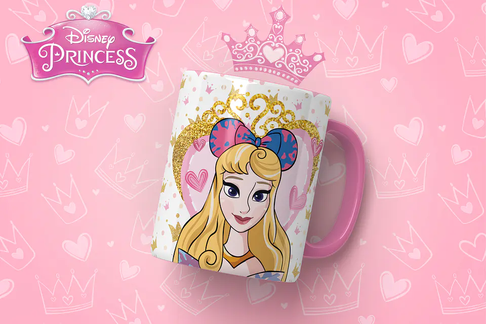 Canecas Princesas Disney – Magia e Realeza! 16