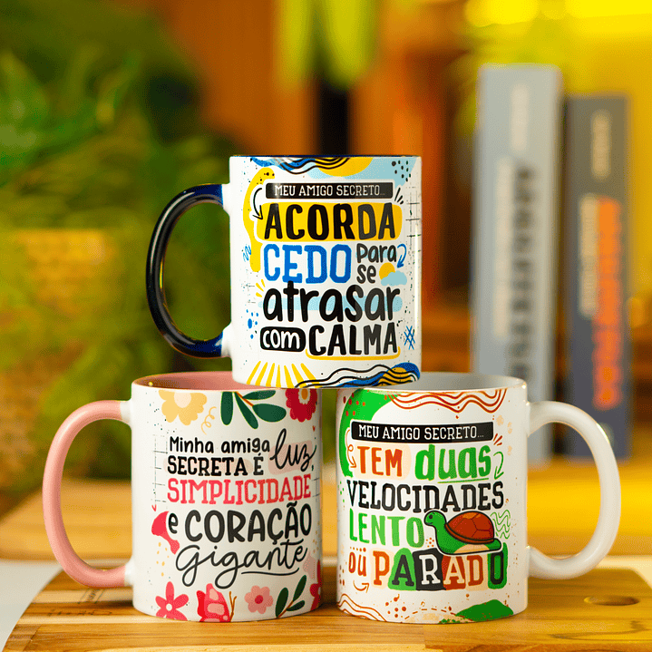 Caneca Coleção Amigo Secreto 8