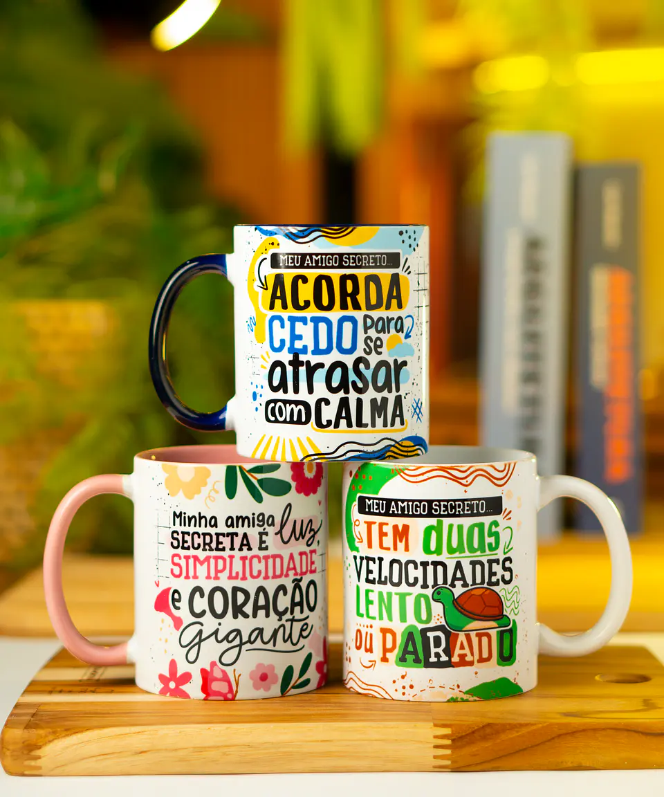 Caneca Coleção Amigo Secreto 8