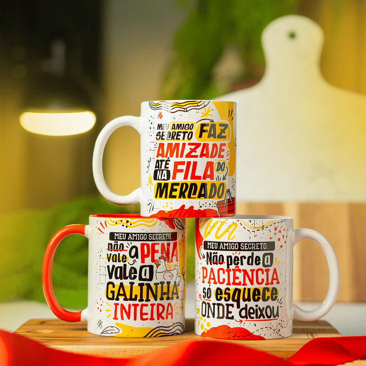 Caneca Coleção Amigo Secreto 16