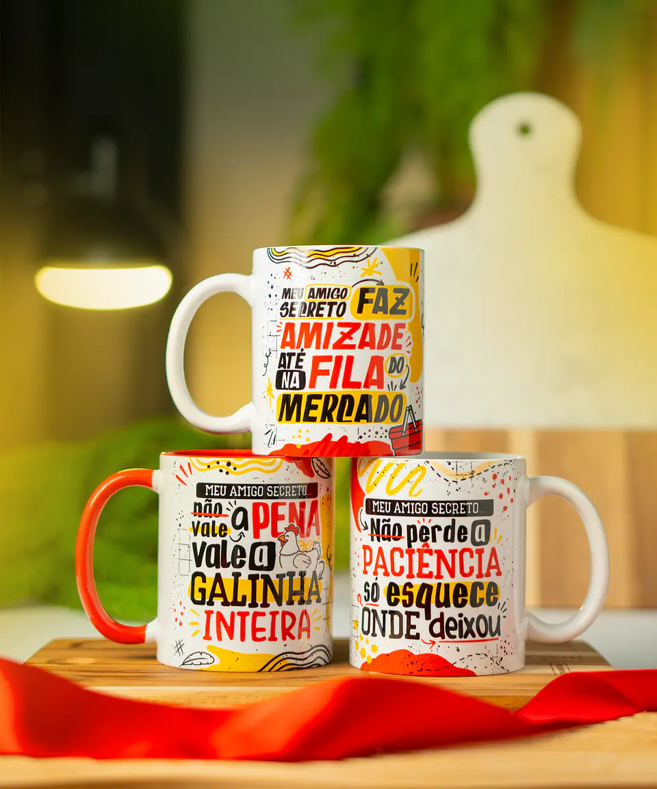 Caneca Coleção Amigo Secreto 16