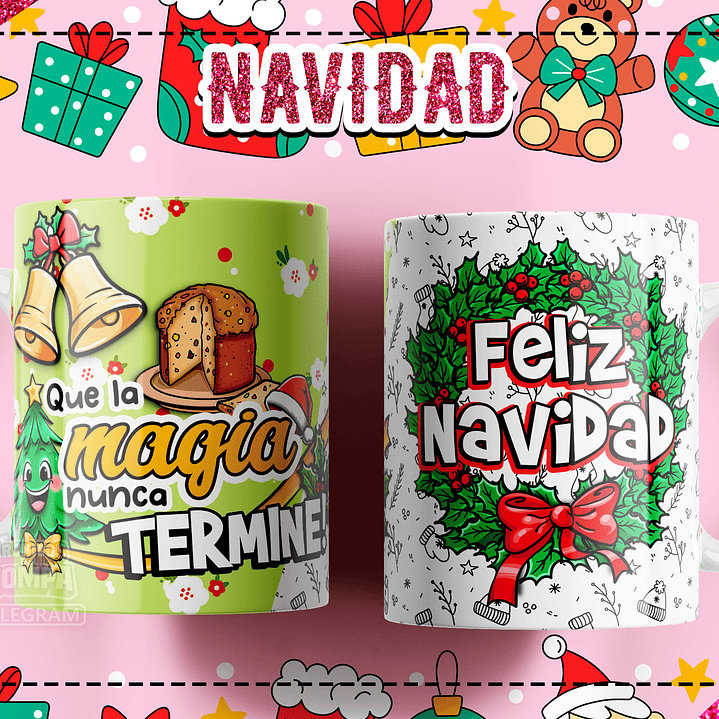 Caneca ¡Feliz Navidad! 4