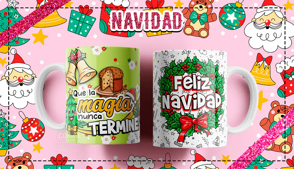 Caneca ¡Feliz Navidad! 4