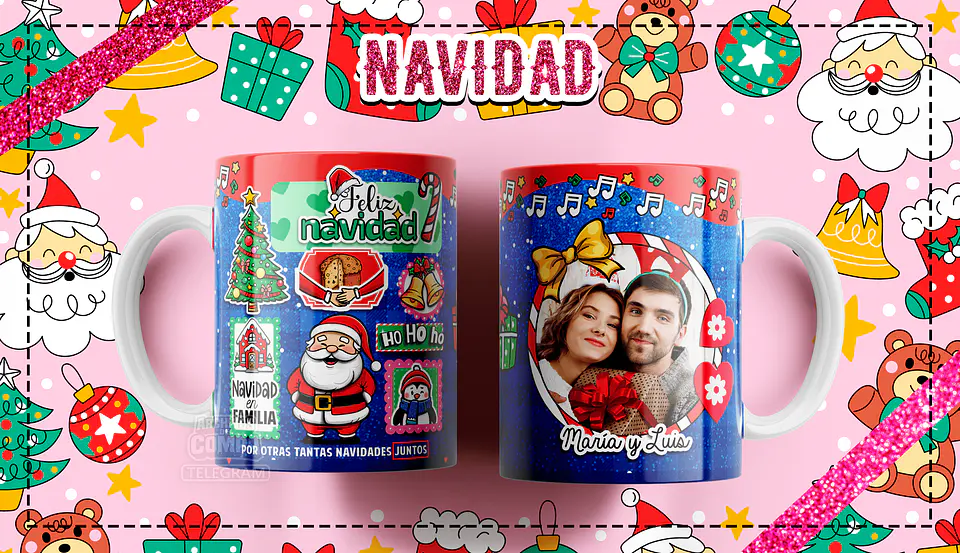 Caneca ¡Feliz Navidad! 7