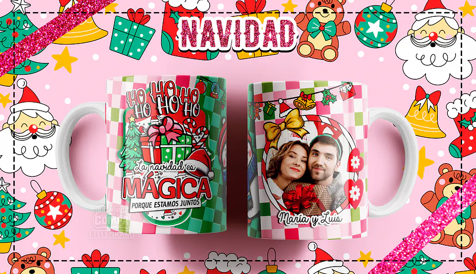 Caneca ¡Feliz Navidad! 9