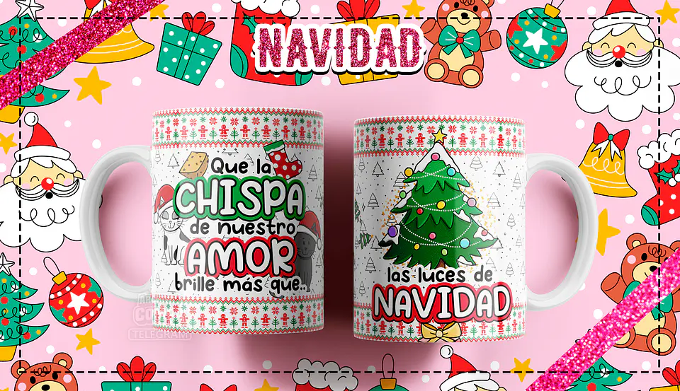 Caneca ¡Feliz Navidad! 10