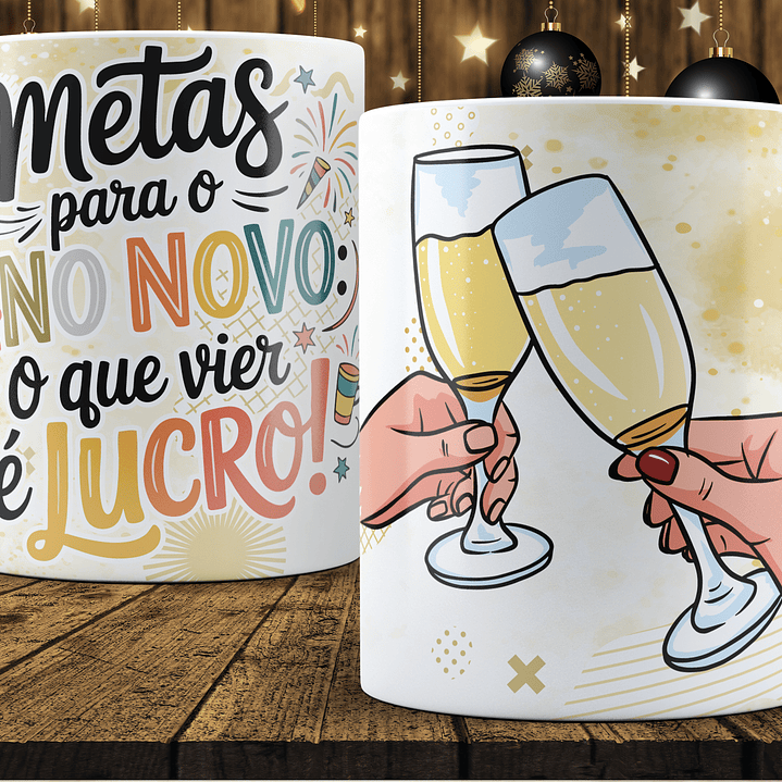 Coleção Canecas Dupla Celebração 2