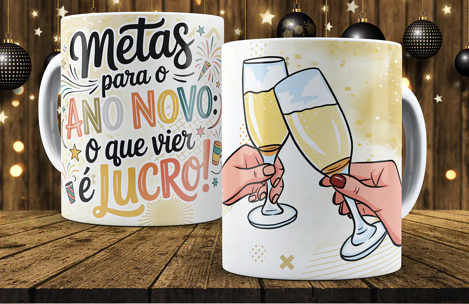 Coleção Canecas Dupla Celebração 2