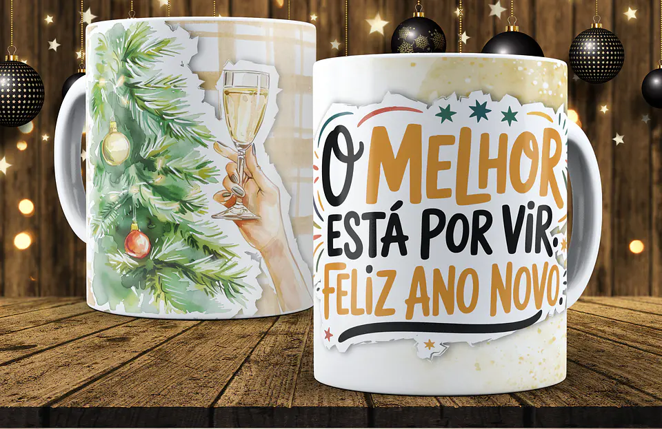 Coleção Canecas Dupla Celebração 9