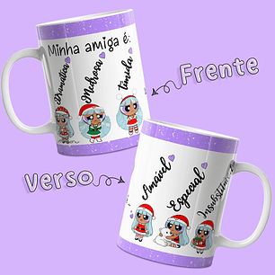 Caneca Amizade Meninas Super Poderosas