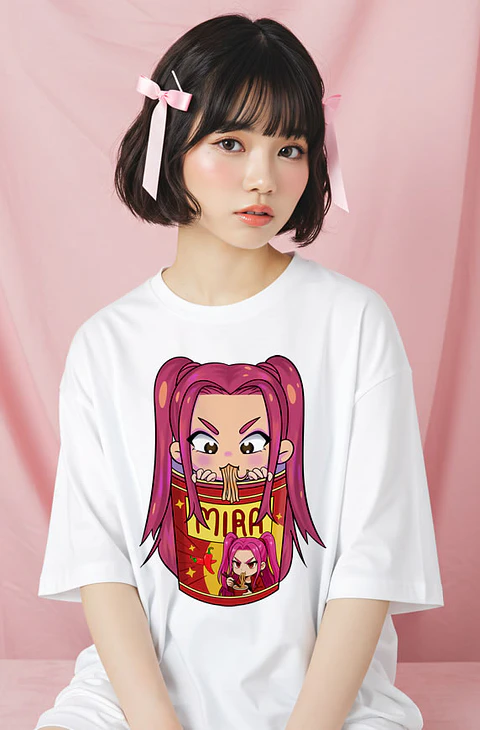 T-shirt Guerreiras K-pop