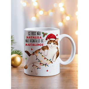 Caneca Se você não nataliza