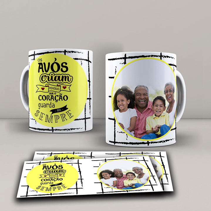 Canecas Personalizadas para os Avós 12
