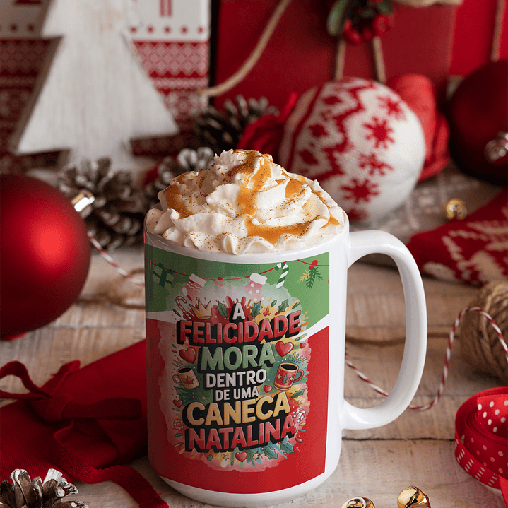 A Magia do Natal é Real! As Canecas Que Aquecem a Alma e a Partilha! 14