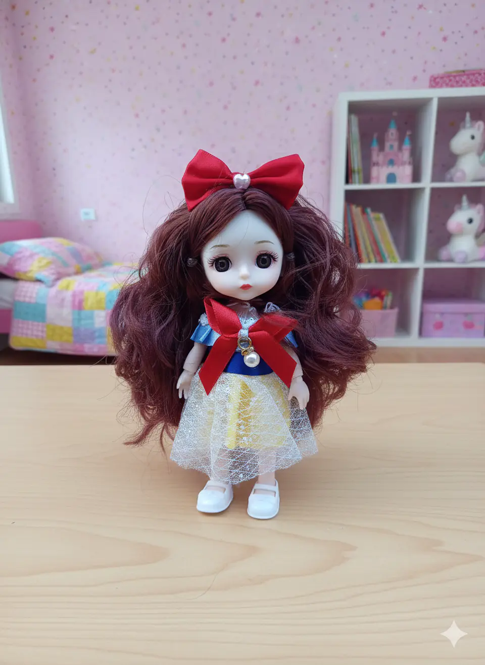 Boneca BJD Colecionável - Branca de Neve (18cm) 1