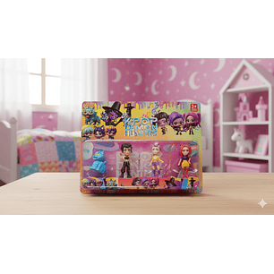 Coleção Completa K-Pop Demon Hunters (Huntrix): As Figuras que Você Precisa Ter!