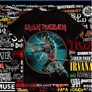 T-shirt Bandas de Rock - T-shirt Rock Band