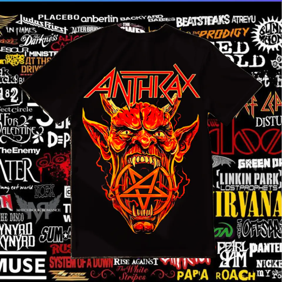 T-shirt Bandas de Rock - T-shirt Rock Band 2