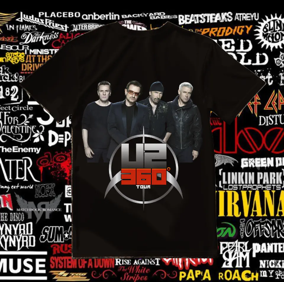 T-shirt Bandas de Rock - T-shirt Rock Band 9