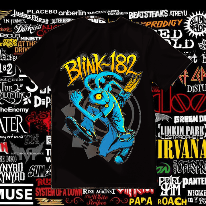 T-shirt Bandas de Rock - T-shirt Rock Band 11