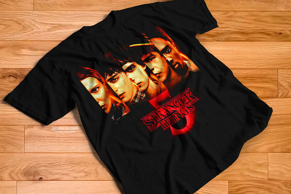 Coleção de T-shirts Stranger Things 5