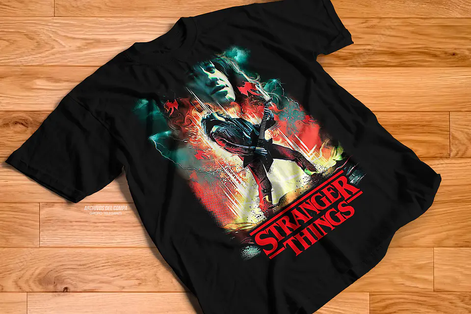Coleção de T-shirts Stranger Things 7