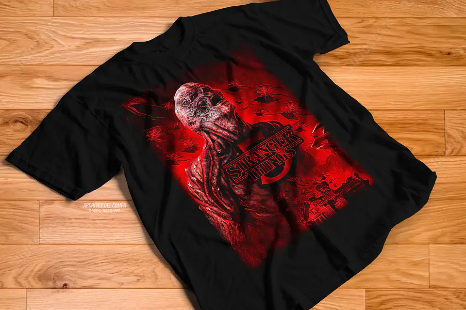 Coleção de T-shirts Stranger Things 9