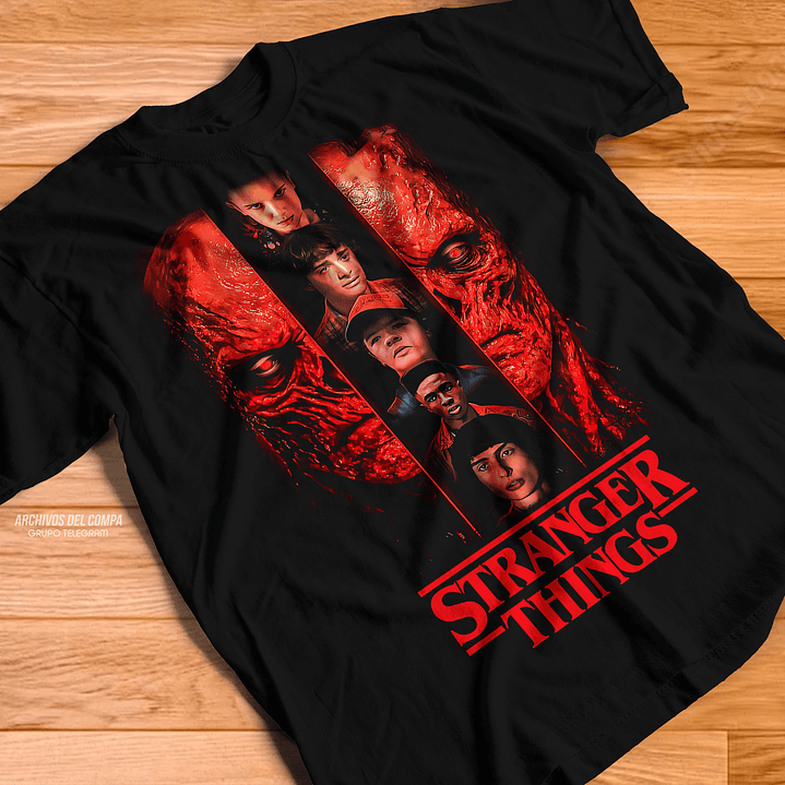Coleção de T-shirts Stranger Things 12