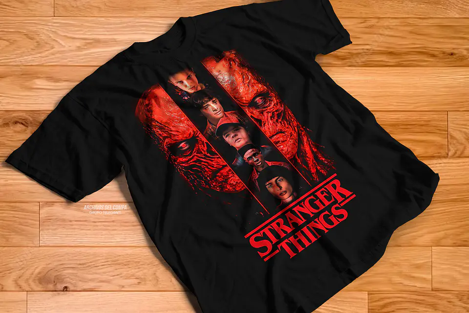 Coleção de T-shirts Stranger Things 12