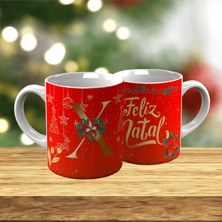 Sua Inicial num Presente de Natal 27