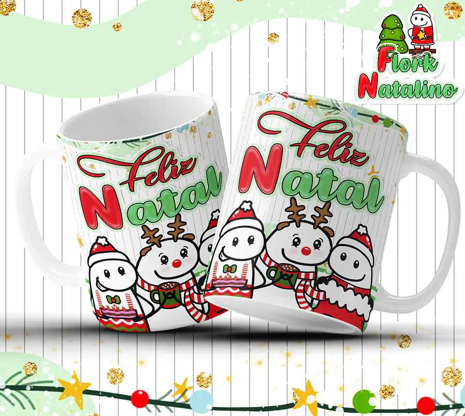 Caneca Flork Natal 6