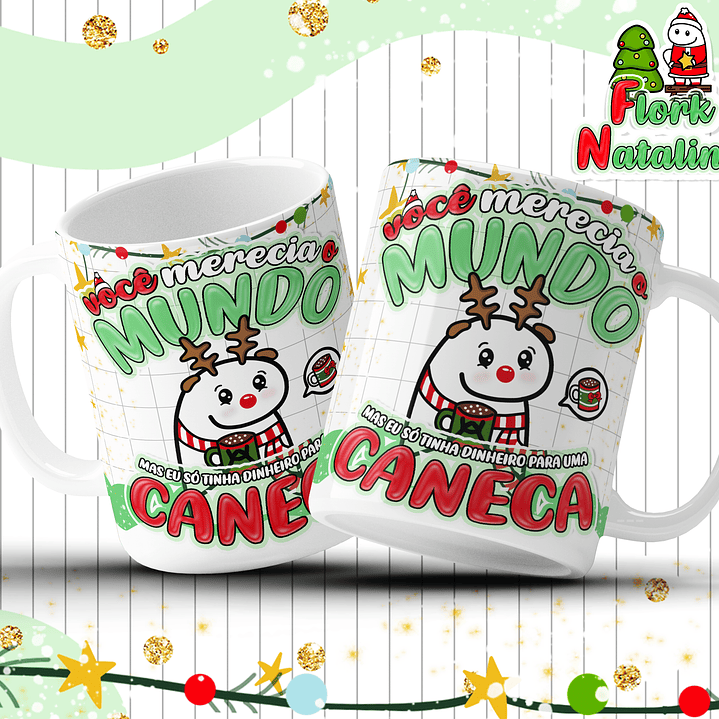 Caneca Flork Natal 12