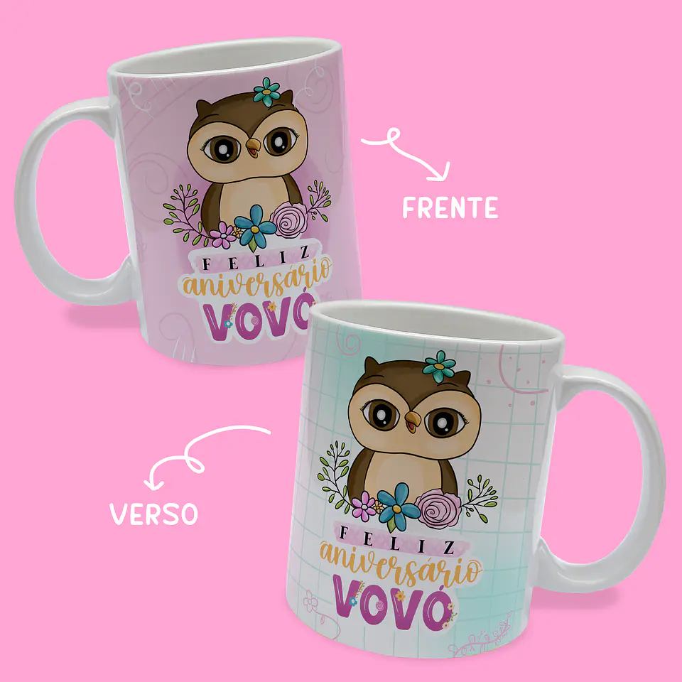 Caneca Aniversário Presente Perfeito 4