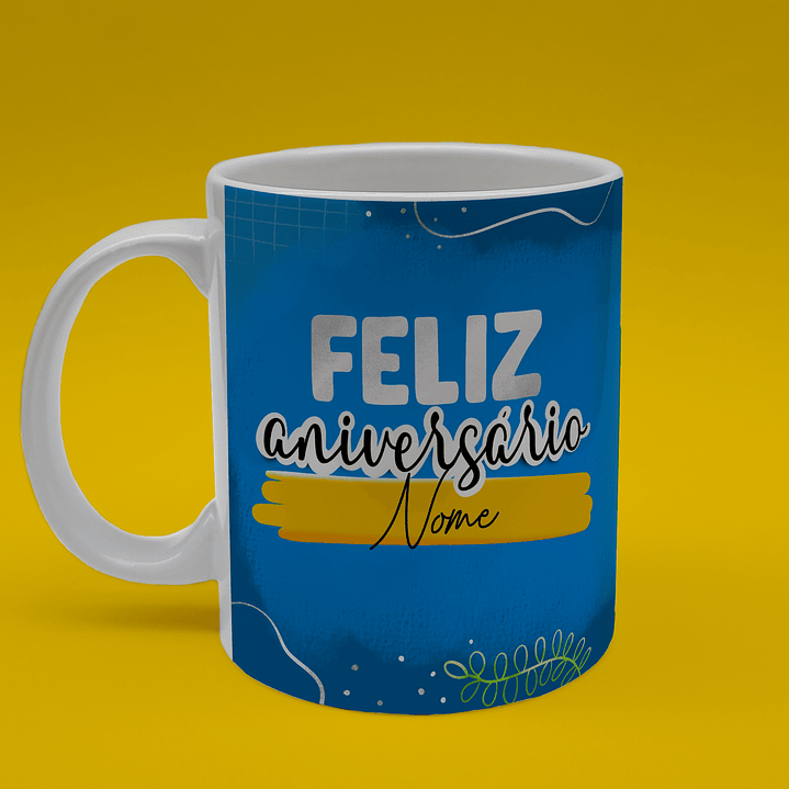 Caneca Aniversário Presente Perfeito 21