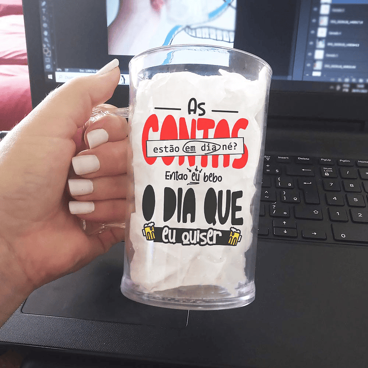 Canecas de Cerveja - Vidro ( Choop) 6