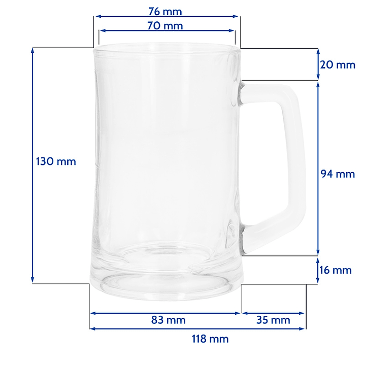 Canecas de Cerveja - Vidro ( Choop) 11