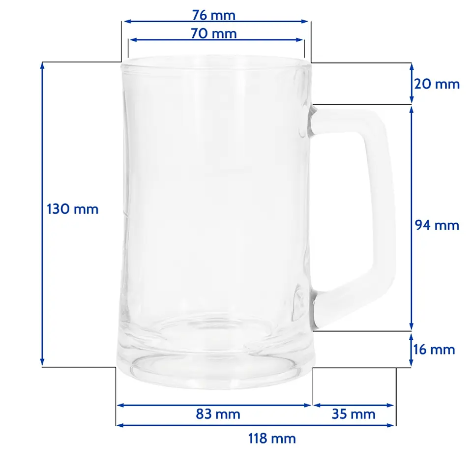 Canecas de Cerveja - Vidro ( Choop) 11