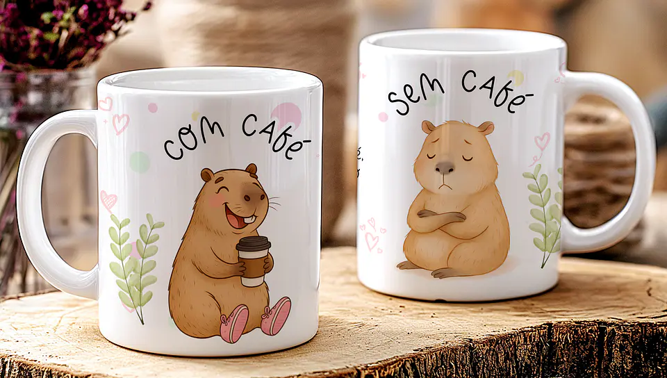 Caneca Capivaras 2