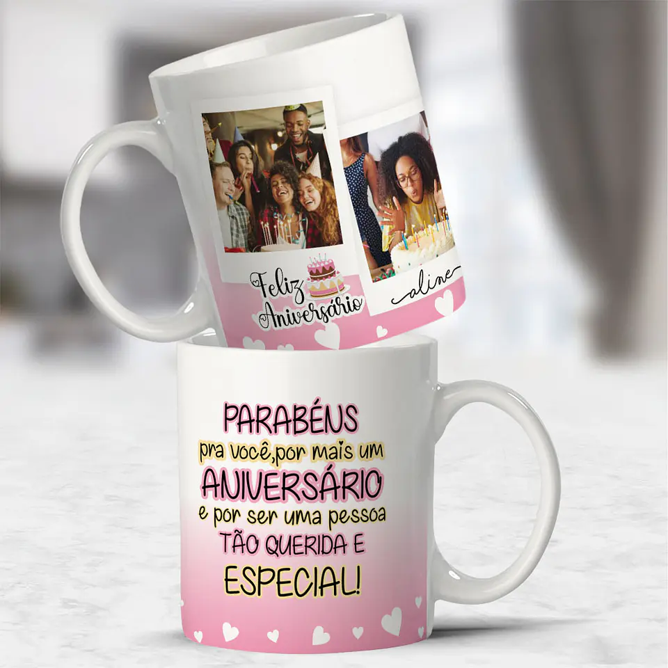 Coleção Caneca Aniversário Data Especial 7