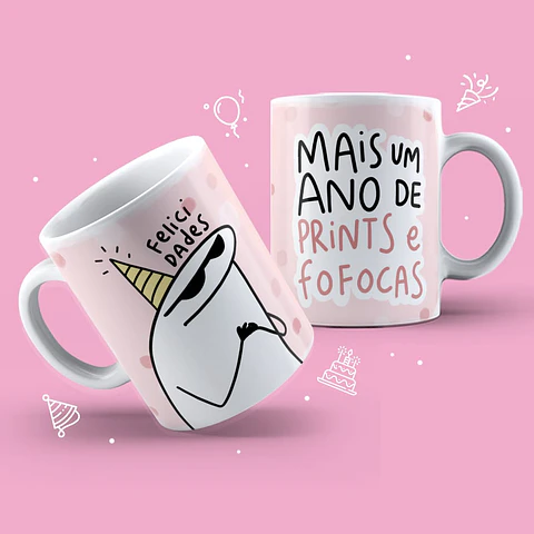 Canecas Flork: Coleção Especial "Mais um Ano a Aturar-te" – O Presente Perfeito para Amigas
