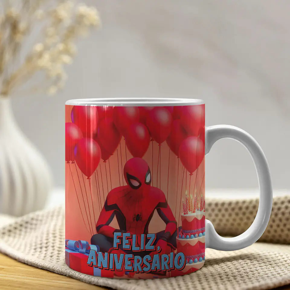 Canecas Personagens Aniversário 1