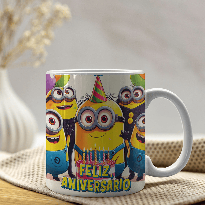 Canecas Personagens Aniversário 3