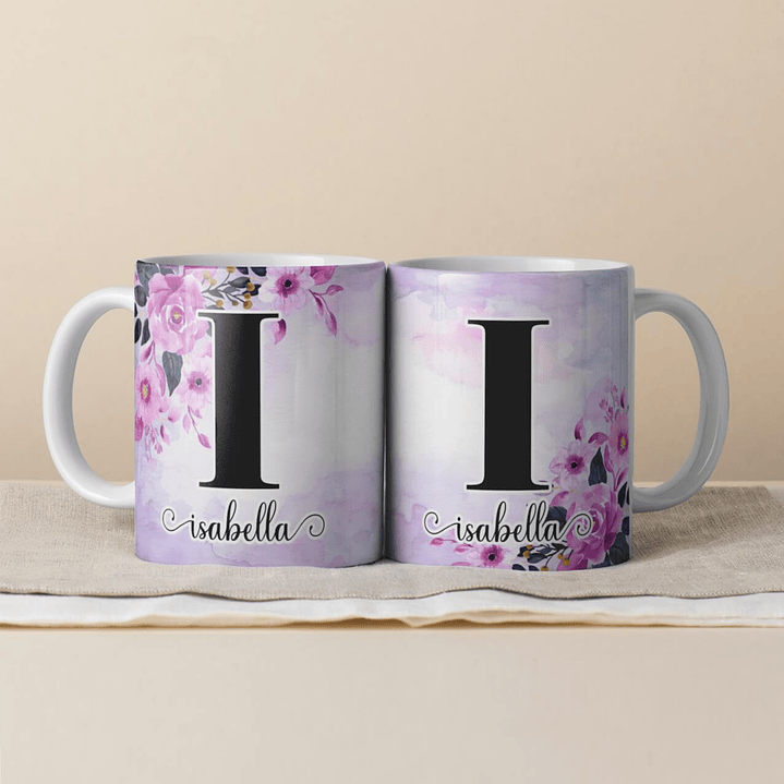 Canecas Personalizadas com Inicial e Nome 1