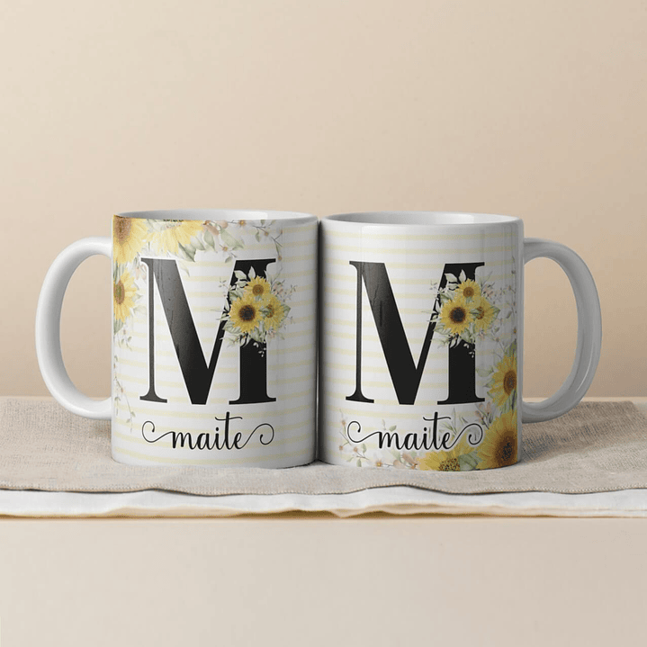 Canecas Personalizadas com Inicial e Nome 2