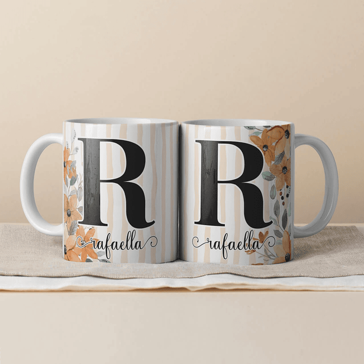 Canecas Personalizadas com Inicial e Nome 7