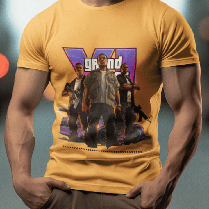 T-shirts GTA - Grand Theft Auto 3