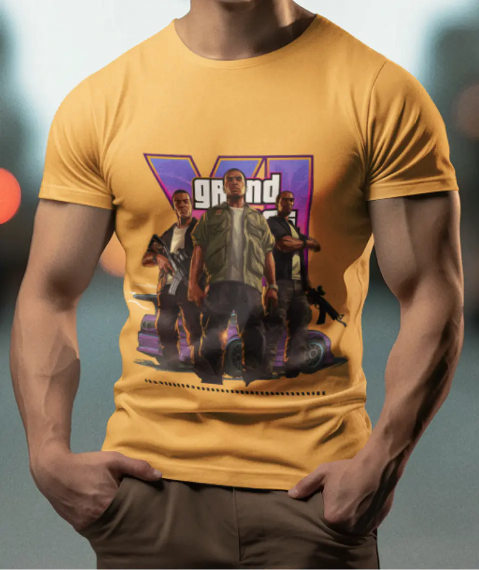 T-shirts GTA - Grand Theft Auto 3