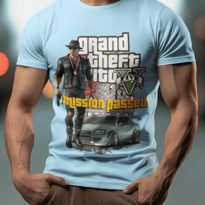 T-shirts GTA - Grand Theft Auto 7