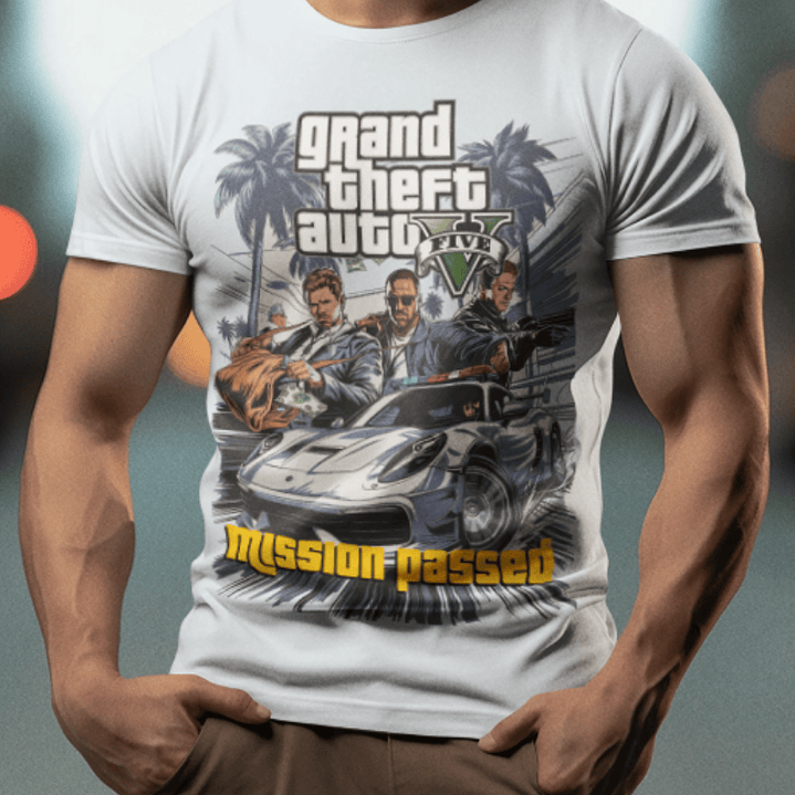 T-shirts GTA - Grand Theft Auto 9