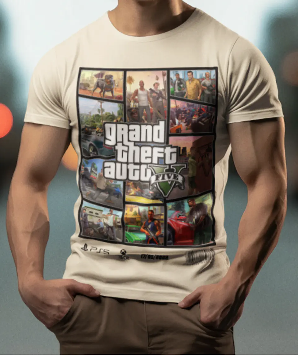 T-shirts GTA - Grand Theft Auto 12